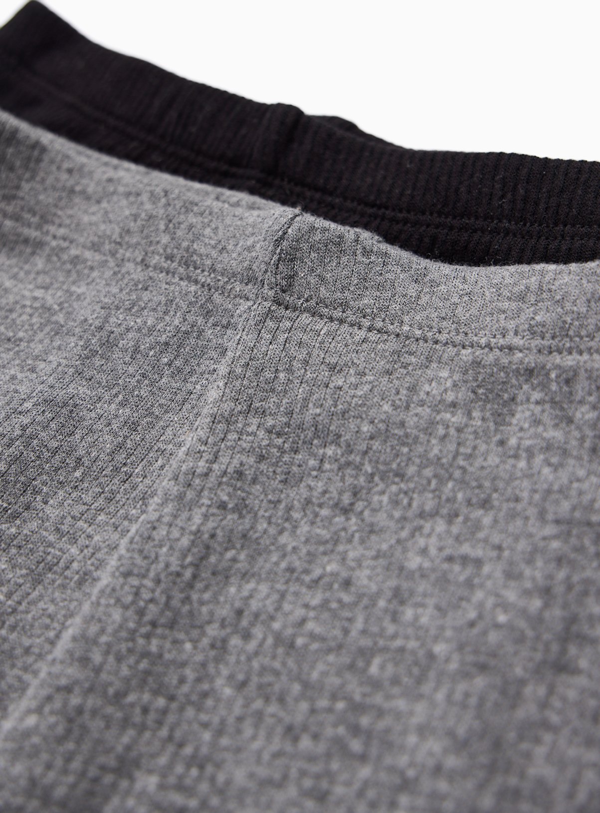 Black & Grey Thermal Leggings 2 Pack 3-4 years - Image 2 thumbnail
